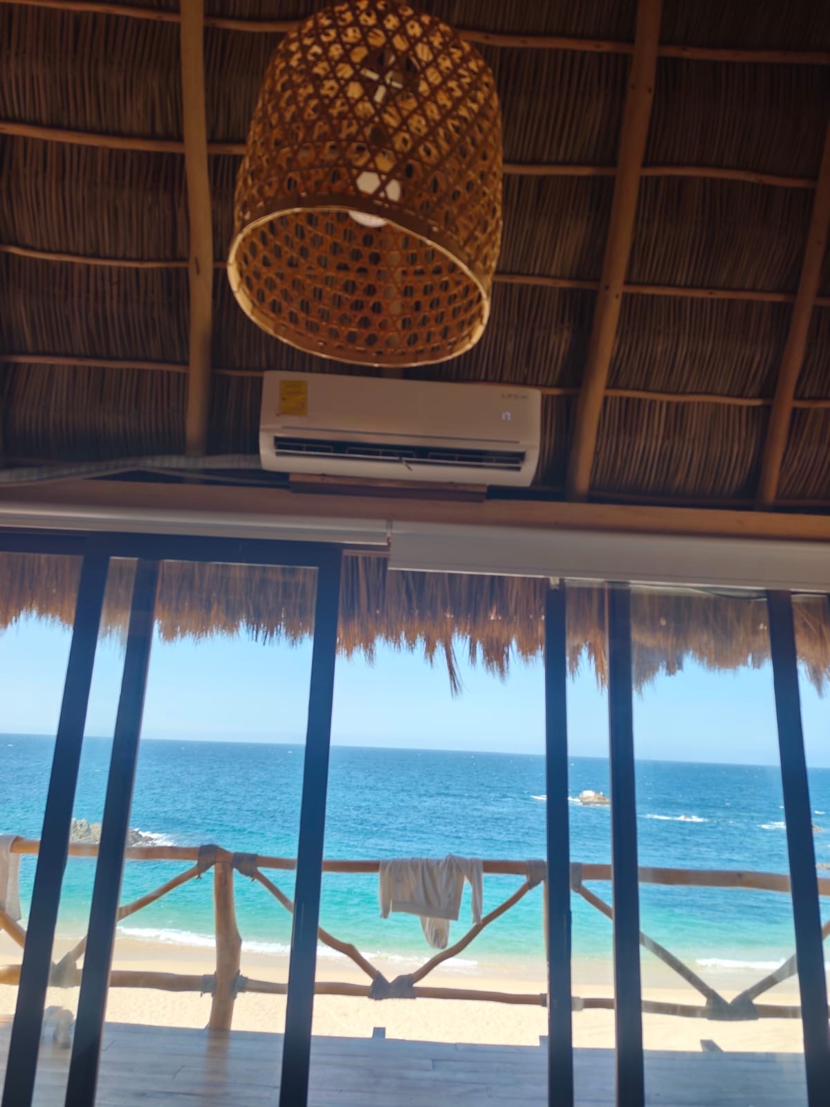 Equipo de aire acondicionado instalado